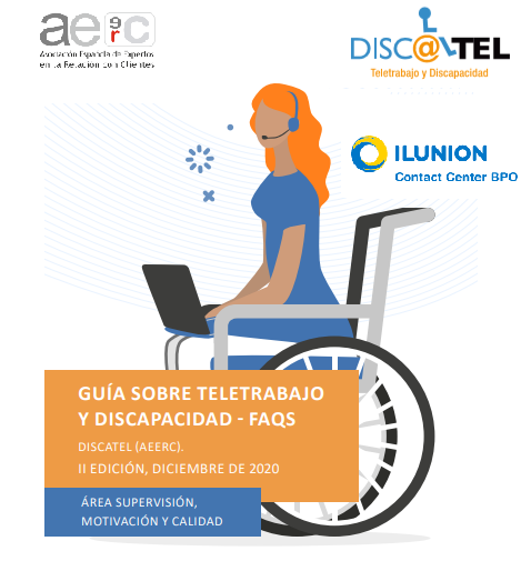 Nueva área de la Guía de Teletrabajo y Discapacidad de Discatel